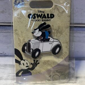 2023 Disney 100 Years of Wonder 100th Anniversary Oswald Lucky Rabbit in Car Pin